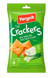 Крекер Yarych смак цибулі та сметани 80 г (781646)