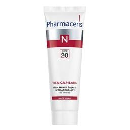 Зволожуючий укріплюючий крем для обличчя Pharmaceris N Vita-Capilaril SPF 20, 50 мл (E1523)