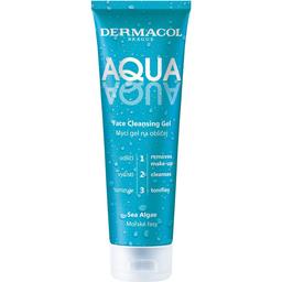 Гель для вмивання 3в1 Dermacol Aqua Face Cleansing Gel, 150 мл