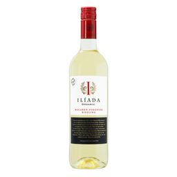 Вино Anecoop Iliada Organic White D.O., белое, сухое, 12,5%, 0,75 л