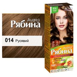 Крем-краска для волос Acme Color Рябина Avena, оттенок 014 (Русый), 138 мл