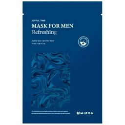 Тканевая маска для мужчин Mizon Joyful Time Mask For Men Refreshing, 24 мл