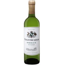 Вино Grands Vins de Gironde Chantecaille Bordeaux Blanc, біле, сухе, 11,5%, 0,75 л