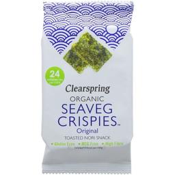 Чипсы Clearspring из морских водорослей с солью 12 г (3 шт. х 4 г)
