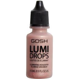 Хайлайтер Gosh Lumi Drops, тон 004 (peach), 15 мл
