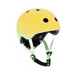 Шлем защитный Scoot and Ride с фонариком, 45-51см (XXS/XS), желтый (SR-181206-LEMON)