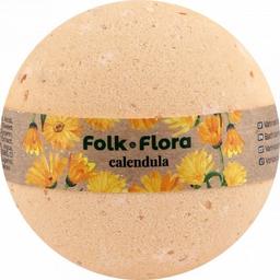 Бомбочка для ванны Folk & Flora Календула 130 г