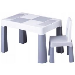 Набір меблів Tega Multifun, стіл і стілець, сірий (MF-001-106)