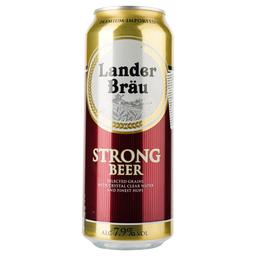 Пиво Lander Brau Strong світле, 7.9%, з/б, 0.5 л