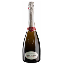 Вино ігристе Bortolomiol Bandarossa Valdobbiadene Prosecco Superiore, біле, екстра-сухе, 11,5%, 0,75 л (Q0203)