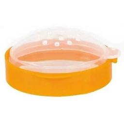 Крышка-переходник для туннелей Fop, круглая, пластик, оранжевая, 40 мм