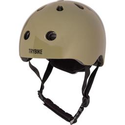 Велосипедный шлем Trybike Coconut, 44-51 см, оливковый (COCO10XS)