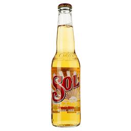 Пиво Sol, світле, фільтроване, 4,5%, 0,33 л