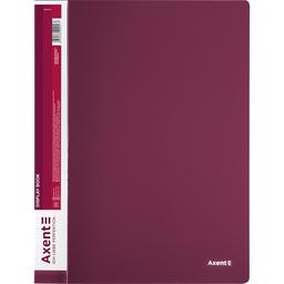 Дисплей-книга Axent А4 60 файлов бордовая (1060-04-A)