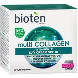 Дневной крем для лица Bioten Multi Collagen Antiwrinkle Day Cream SPF10 с колагеном 50 мл