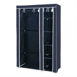 Портативный шкаф-органайзер Supretto Home, на 2 секции, 103х42х176 см (4507-0004)