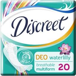 Щоденні прокладки Discreet Deo Water Lily 20 шт.