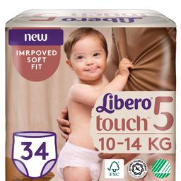 Подгузники-трусики Libero Touch Pants 5 (10-14 кг), 34 шт.