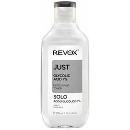 Тоник очищающий для лица Revox B77 Just с гликолевой кислотой, 300 мл
