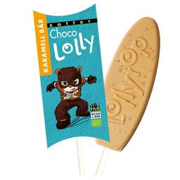 Шоколад молочный Zotter Choco Lolly Caramel Bear детский органический 20 г