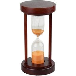Песочные часы настольные Стеклоприбор 4-34, 50 минут, темно-коричневые (300702)