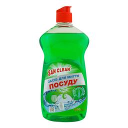 Засіб для миття посуду San Clean Яблуко, 500 г