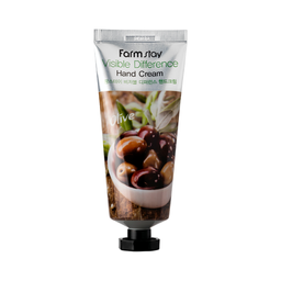 Крем для рук FarmStay Visible Difference Hand Cream Olive, с экстрактом оливы, 100 г