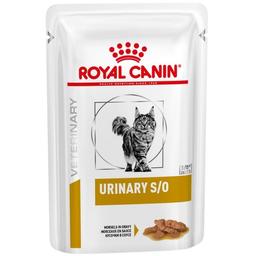 Вологий дієтичний корм для дорослих котів Royal Canin Urinary S/O при захворюваннях нижніх сечовивідних шляхів, 85 г (12540019)