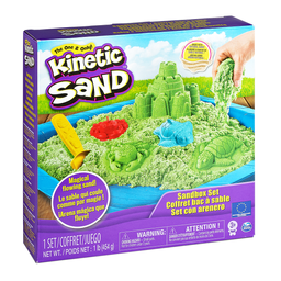 Набір піску для дитячої творчості Wacky-Tivities Kinetic Sand, зелений, 454 г (71402G)