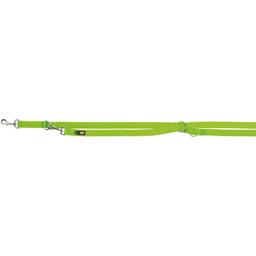 Поводок-перестежка для собак Trixie Premium, нейлон, XS-S, 200х1.5 см, ярко-зеленый