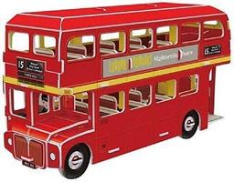 Пазл 3D CubicFun Автобус Double-decker, 66 елементів (S3018h)
