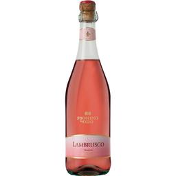 Ігристе вино Abbazia Lambrusco Rosato Emilia Fiorino d’Oro IGT, рожеве, напівсухе, 0.75 л