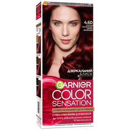 Фарба для волосся Garnier Color Sensation відтінок 4.60 (інтенсивний темно-червоний), 110 мл (C5651812)