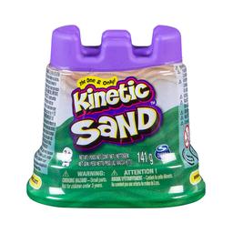 Кинетический песок Kinetic Sand Мини крепость, зеленый, 141 г (71419G)