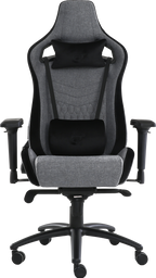 Геймерское кресло GT Racer черное с серым (X-0712 Shadow Gray/Black)