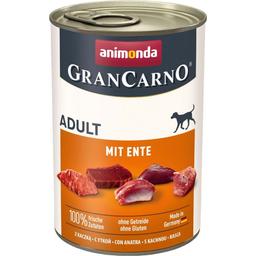 Вологий беззерновий корм для собак Animonda GranCarno Adult with Duck, з качкою, 400 г