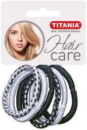 Набір різнокольорових резинок для волосся Titania, 6 шт. (7866)