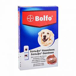 Ошейник Bayer Bolfo от блох и клещей, для больших собак, 66 см