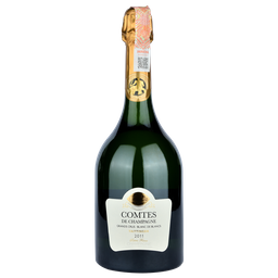 Шампанське Taittinger Comtes de Champagne Blanc de Blancs 2011, біле, брют, 0,75 л (W6226)