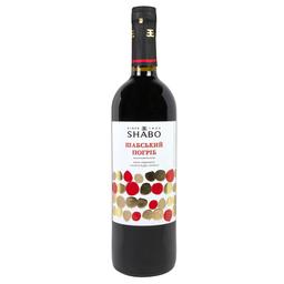 Вино Shabo Classic Шабский, красное, полусладкое, 11%, 0,75 л (612025)