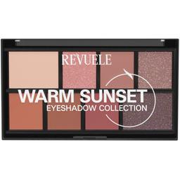 Палітра тіней для повік Revuele Eyeshadow Collection Warm Sunset 15 г
