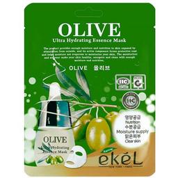 Тканевая маска для лица Ekel с экстрактом оливкового масла, 25 мл