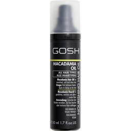 Масло для волос Gosh Nourishing Hair Macadamia Oil, питательное, 50 мл
