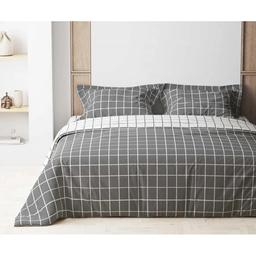 Комплект постельного белья ТЕП Happy Sleep 339 Checks євро бело-серый (2-03796_24963)