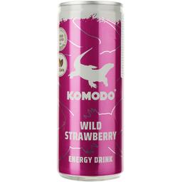 Енергетичний безалкогольний напій Komodo Wild Strawberry 250 мл