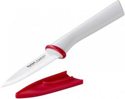 Нож для овощей керамический Tefal Ingenio Ceramic White, с чехлом, 8 см (K1530314)