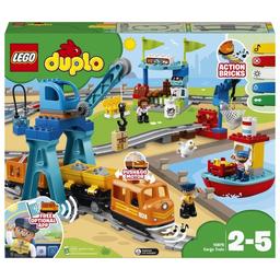 Конструктор LEGO DUPLO Town Грузовой поезд, 105 деталей (10875)