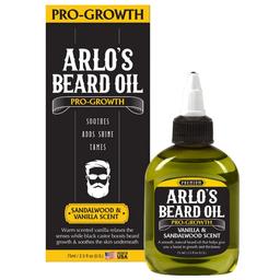 Масло для бороды Arlo's Pro-Growth Beard Oil Vanilla & Sandalwood Scent, 75 мл