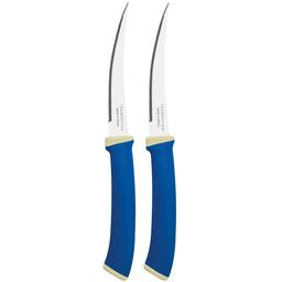 Набір ножів Tramontina Felice для томатів, синій, 10,2 см (23495/214)