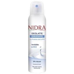 Дезодорант спрей Nidra Invisible Idratante з молочними протеїнами, 150 мл